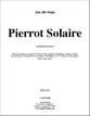 Pierrot Solaire Orchestra sheet music cover